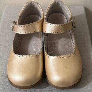 L'Amour champagne Kids Mary Jane Shoes